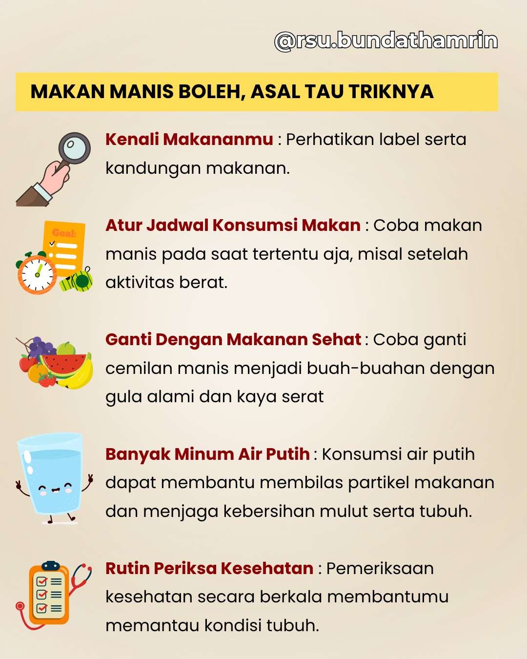 Info Kesehatan RSU Bunda Thamrin 2